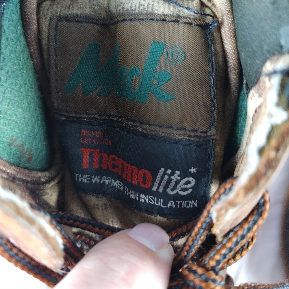 Mack Duck Boots Men's Size 10 Waterproof Leather Upper Rope String Outdoors - Picture 9 of 13